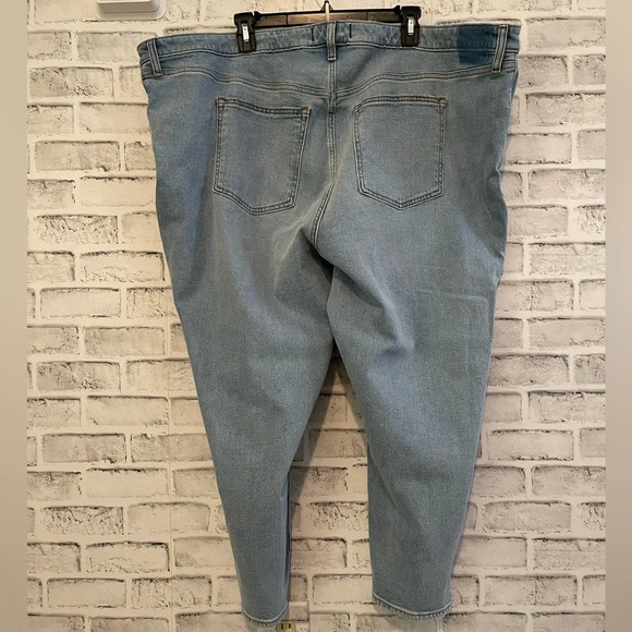 NWT! Abercrombie & Fitch Curve Love high rise Mom jeans 37/24 - Picture 5 of 9